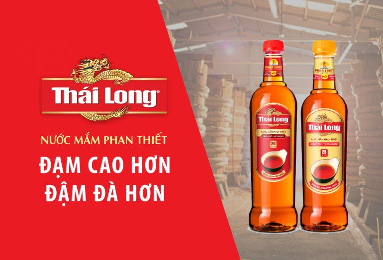 NƯỚC MẮM PHAN THIẾT THÁI LONG MỚI – ĐẠM CAO HƠN, ĐẬM ĐÀ HƠN