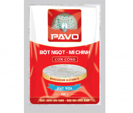 BỘT NGỌT (MÌ CHÍNH) CON CÔNG - HẠT VỪA 400gr