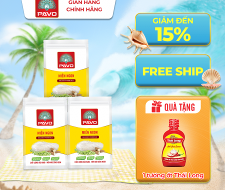 CB 3Túi Miến ngon Pavo 200gr