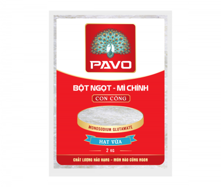 BỘT NGỌT (MÌ CHÍNH) CON CÔNG - HẠT VỪA 2000gr