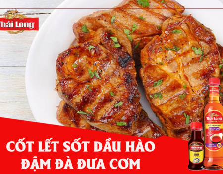 CỐT LẾT SỐT DẦU HÀO ĐẬM ĐÀ ĐƯA CƠM