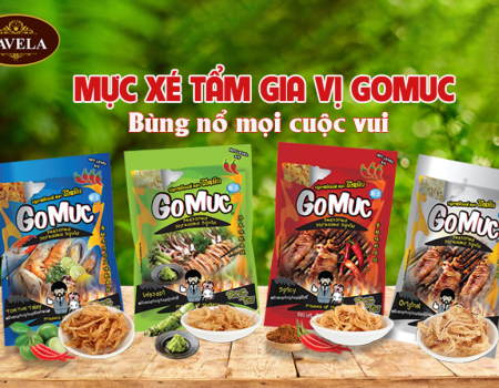 MỰC XÉ TẨM GIA VỊ GOMUC NHẬP KHẨU THÁI LAN - BÙNG NỔ MỌI CUỘC VUI