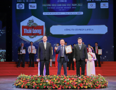 LAVELA VINH DỰ ĐÓN NHẬN DANH HIỆU TOP 50 THƯƠNG HIỆU DẪN ĐẦU NĂM 2022