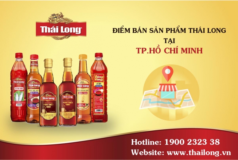 Các điểm bán sản phẩm Thái Long tại HCM (Tp. Thủ Đức, Quận 7, Q.12 và các huyện khác)