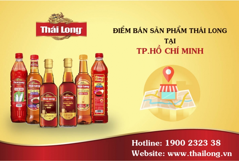 Các điểm bán sản phẩm Thái Long tại HCM - Miền Nam