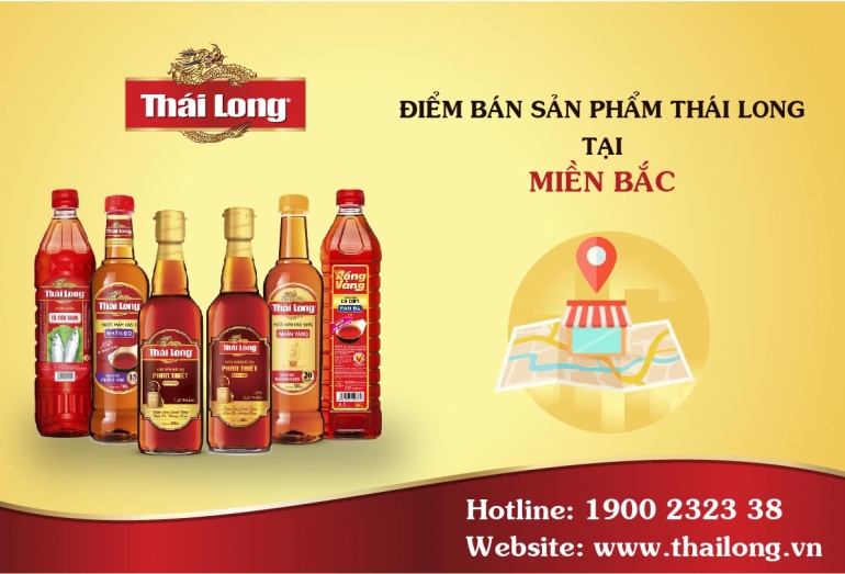 Các điểm bán sản phẩm Thái Long tại Miền Bắc