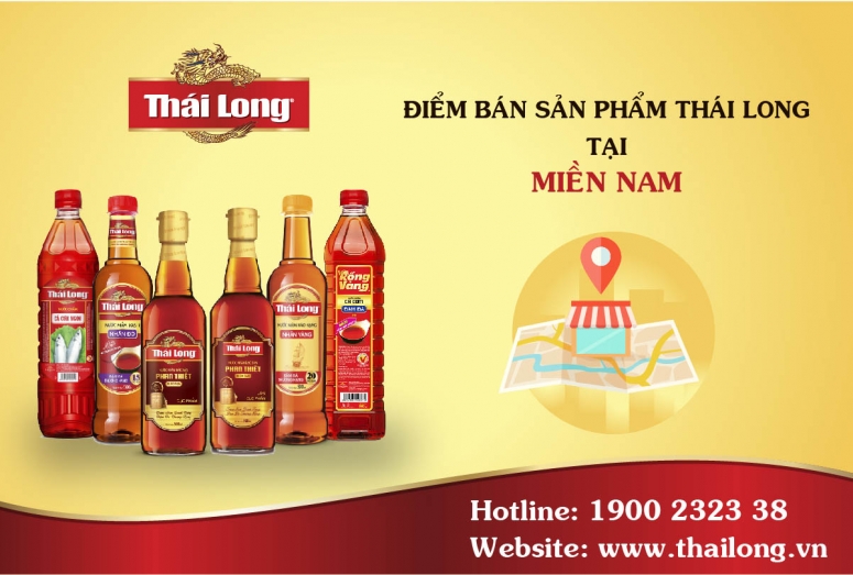 Các điểm bán sản phẩm Thái Long tại Miền Nam