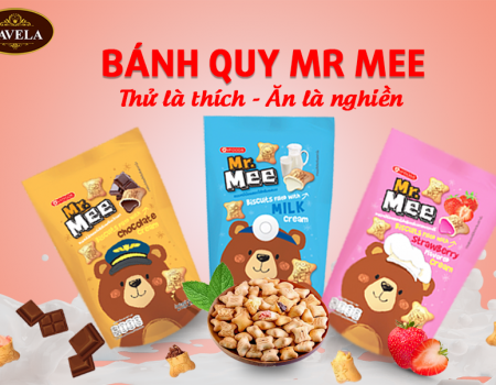 BÁNH QUY MR MEE - THỬ LÀ THÍCH, ĂN LÀ NGHIỀN