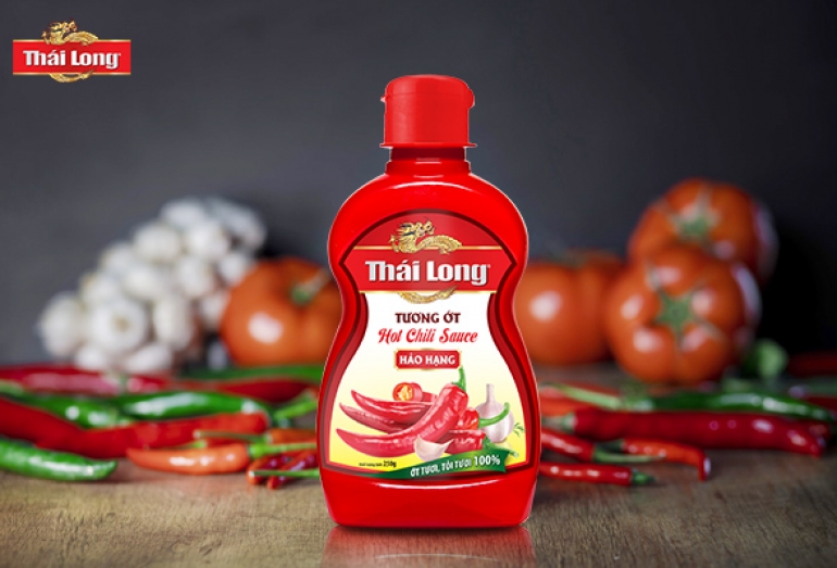Tương Ớt Thái Long Hảo Hạng, Thơm Nồng Vị Ớt Thật, Tỏi Tươi